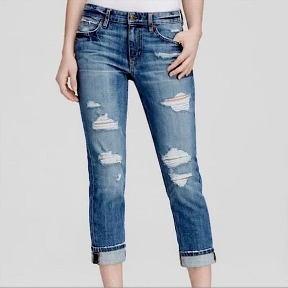 Joe’s Jeans (Billie Crop/ Boyfriend Slim Crop) Size 25 - Picture 1 of 6